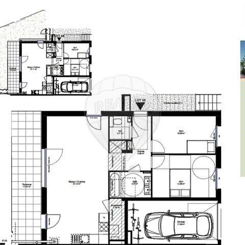 Appartement 2 chambre(s) à vendre - Dietwiller