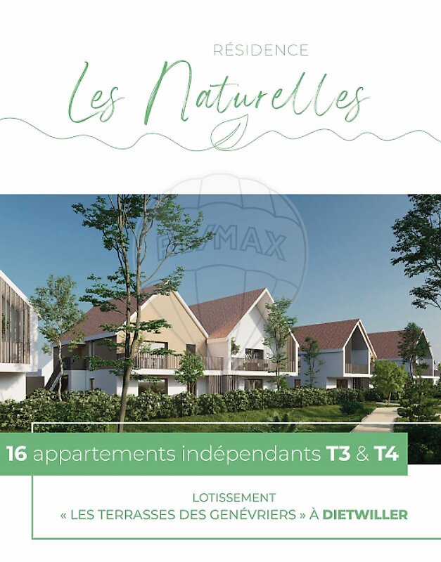 Appartement 2 chambre(s) à vendre - Dietwiller