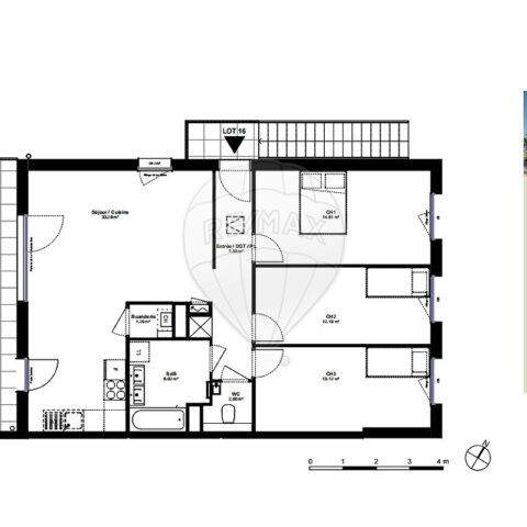 Appartement 3 chambre(s) à vendre - Dietwiller