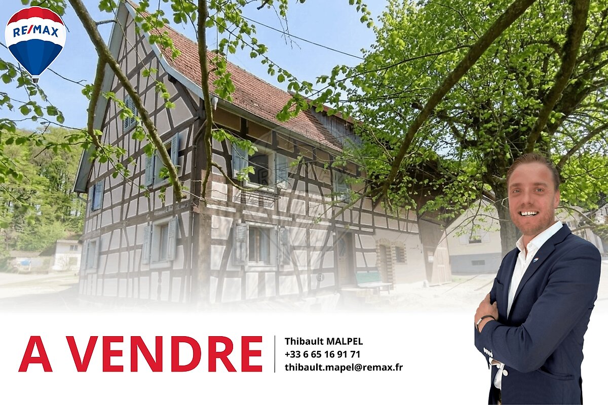 Maison 3 chambre(s) à vendre - Muespach-le-Haut