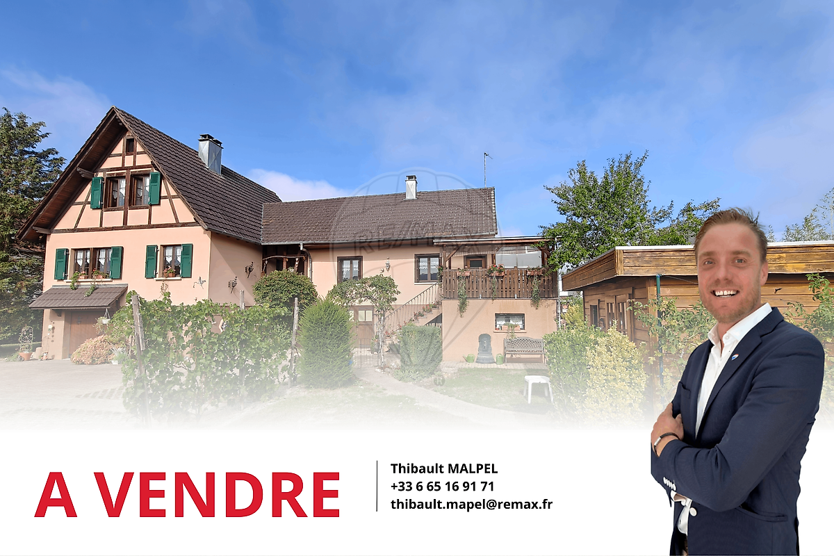 Maison 7 chambre(s) à vendre - Hagenthal-le-Bas